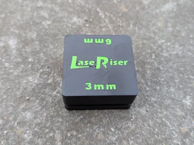 LaseRiser Magnetic Material Holder for lasers