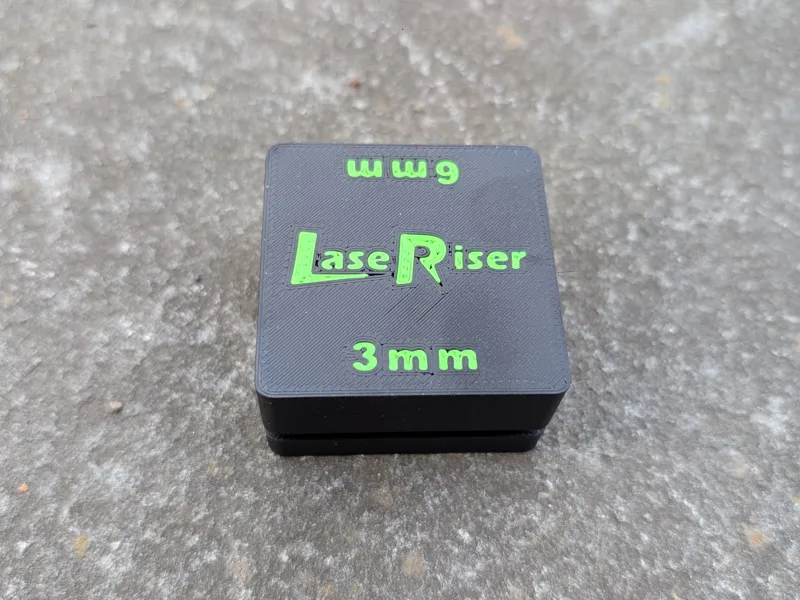 LaseRiser Magnetic Material Holder for lasers