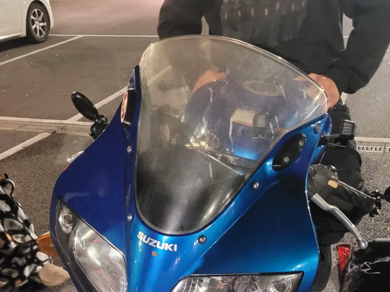 SV650 Mirror Blanking Plates