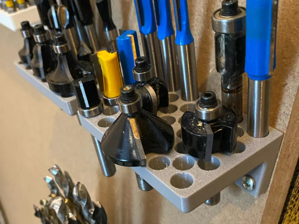 3d Print Router Tools 8mm Router bit holder - Free 3D Print Model - MakerWorld