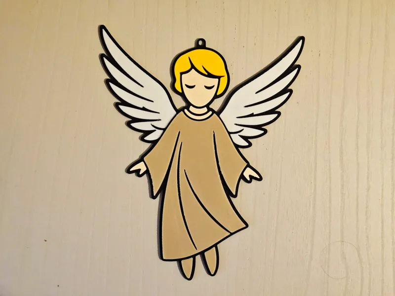 Hanging Christmas Angel - No AMS