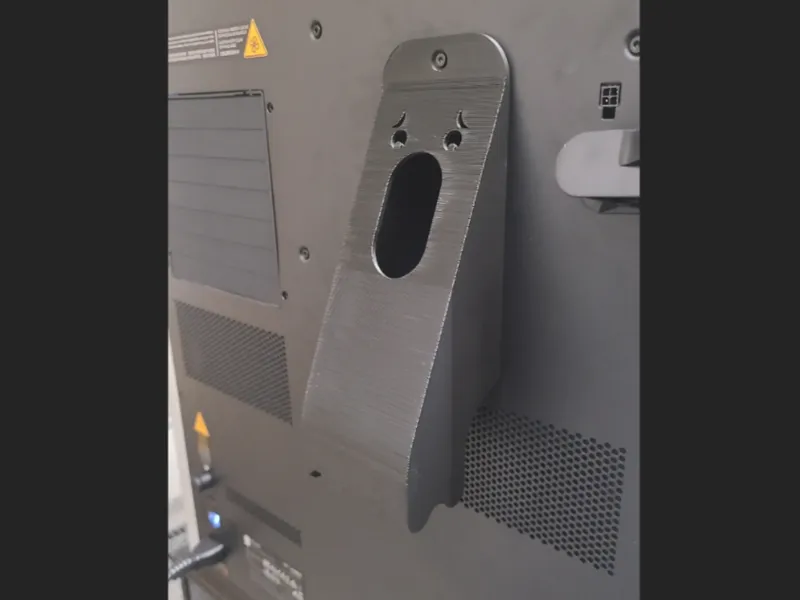 H2D Poop Chute, doesn't block the air intake vent!