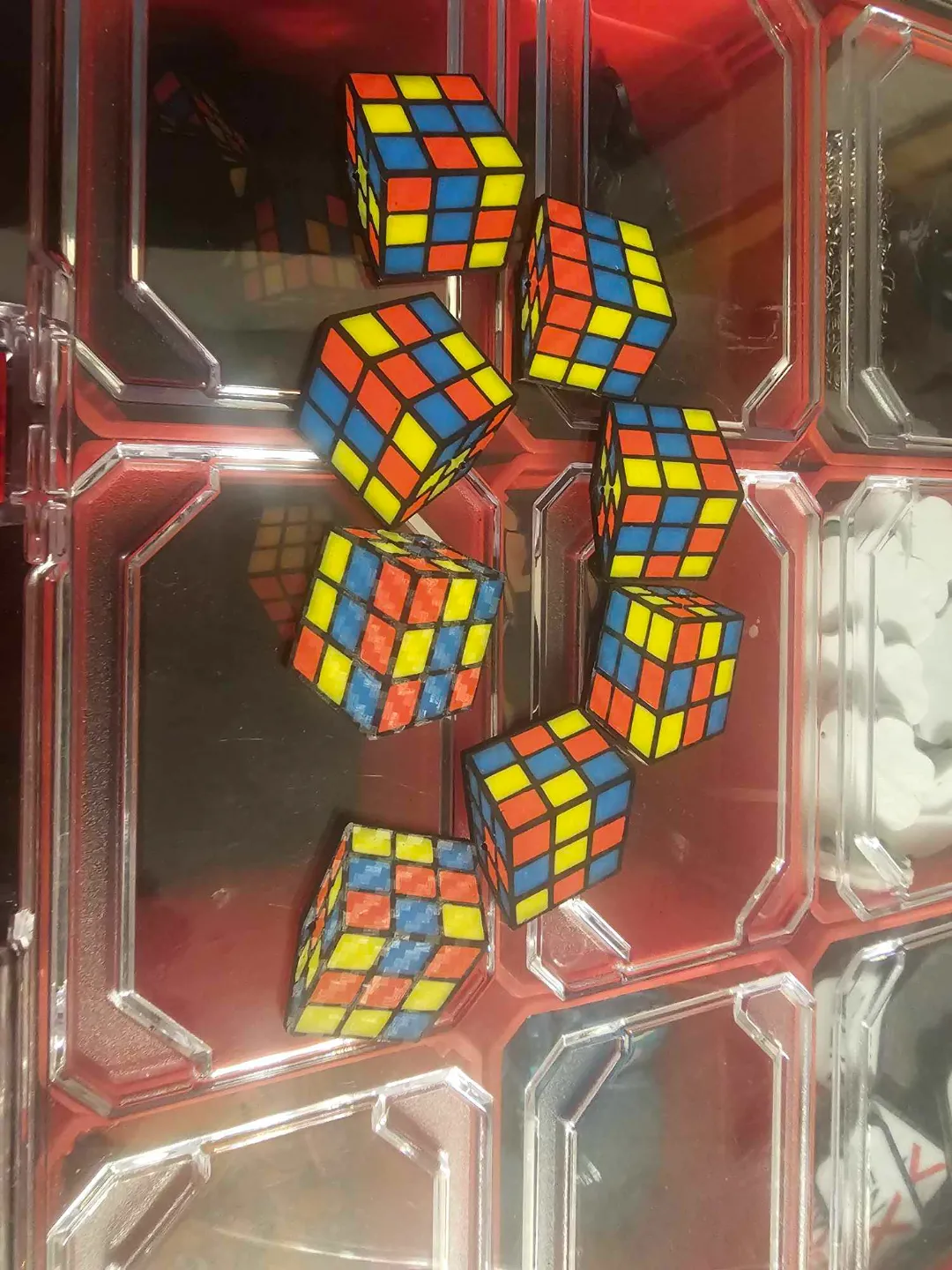 Rubix Cube Earrings view 3