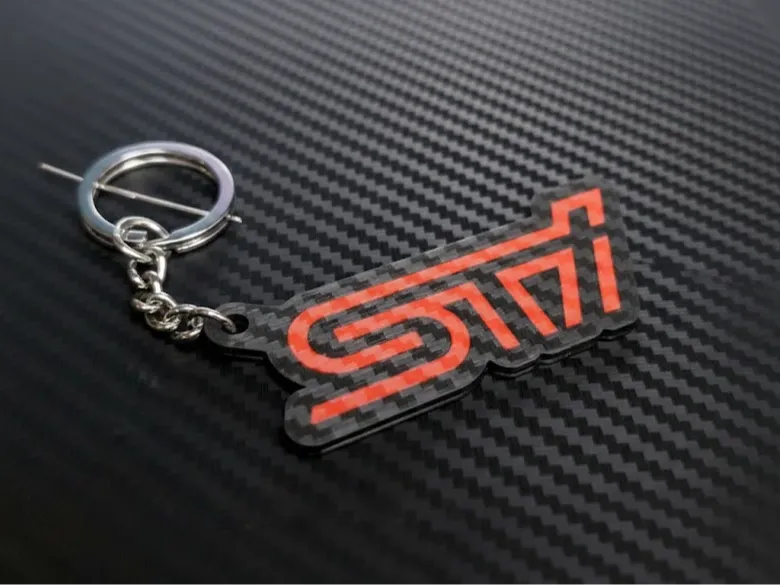 Portachiavi logo Subaru WRX STI