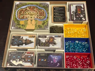 Steampunk Rally Boardgame Insert
