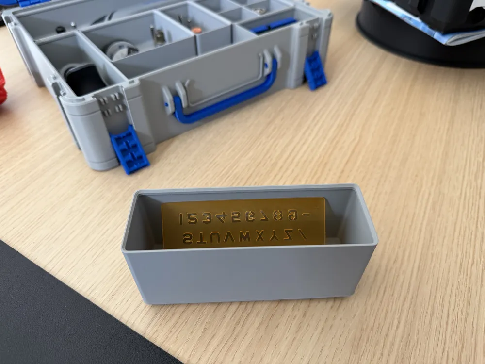 Gridfinity Box 1x3x8u - Dremel Storage - Free 3D Print Model - MakerWorld