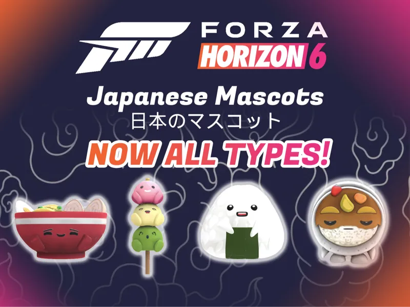 Forza Horizon 6 Mascots | Collectible Figures