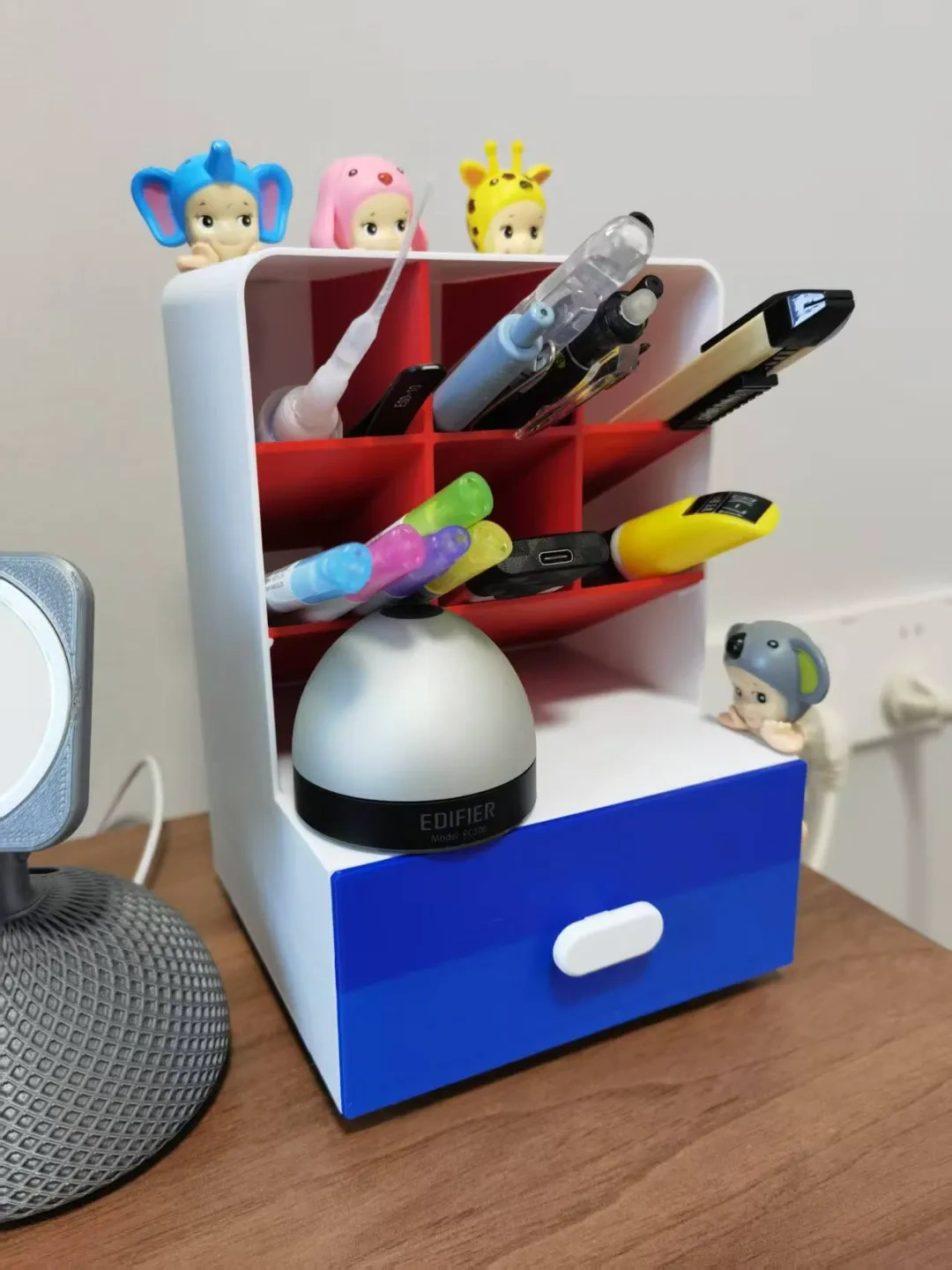 Miniatura 3 do modelo 3D 桌面斜插式笔筒