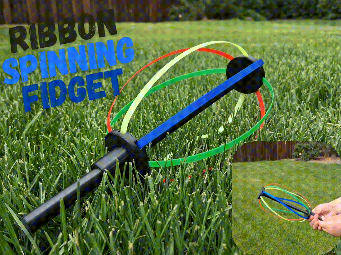 Miniatura 5 do modelo 3D Ribbon Spinning Fidget
