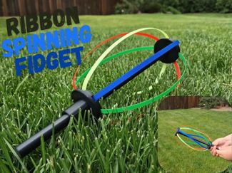 Ribbon Spinning Fidget