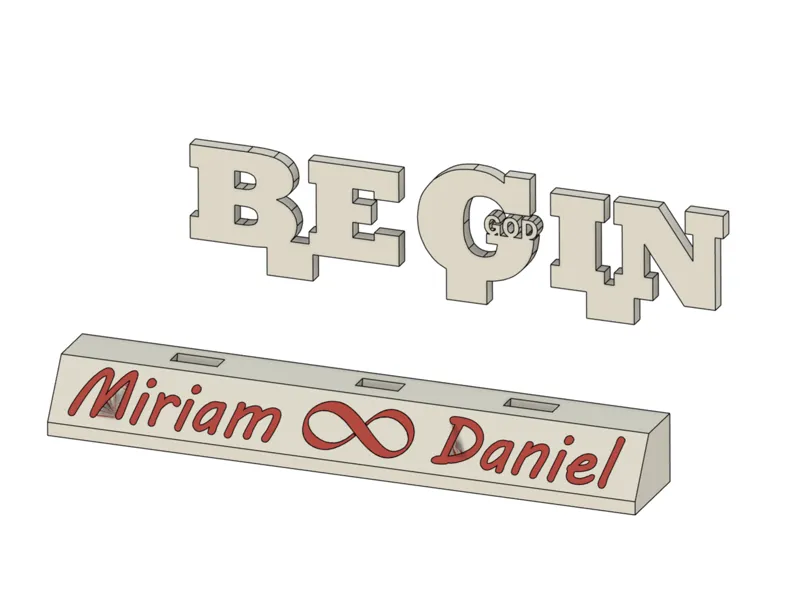 "BEGIN" – A meaningful wedding highlight