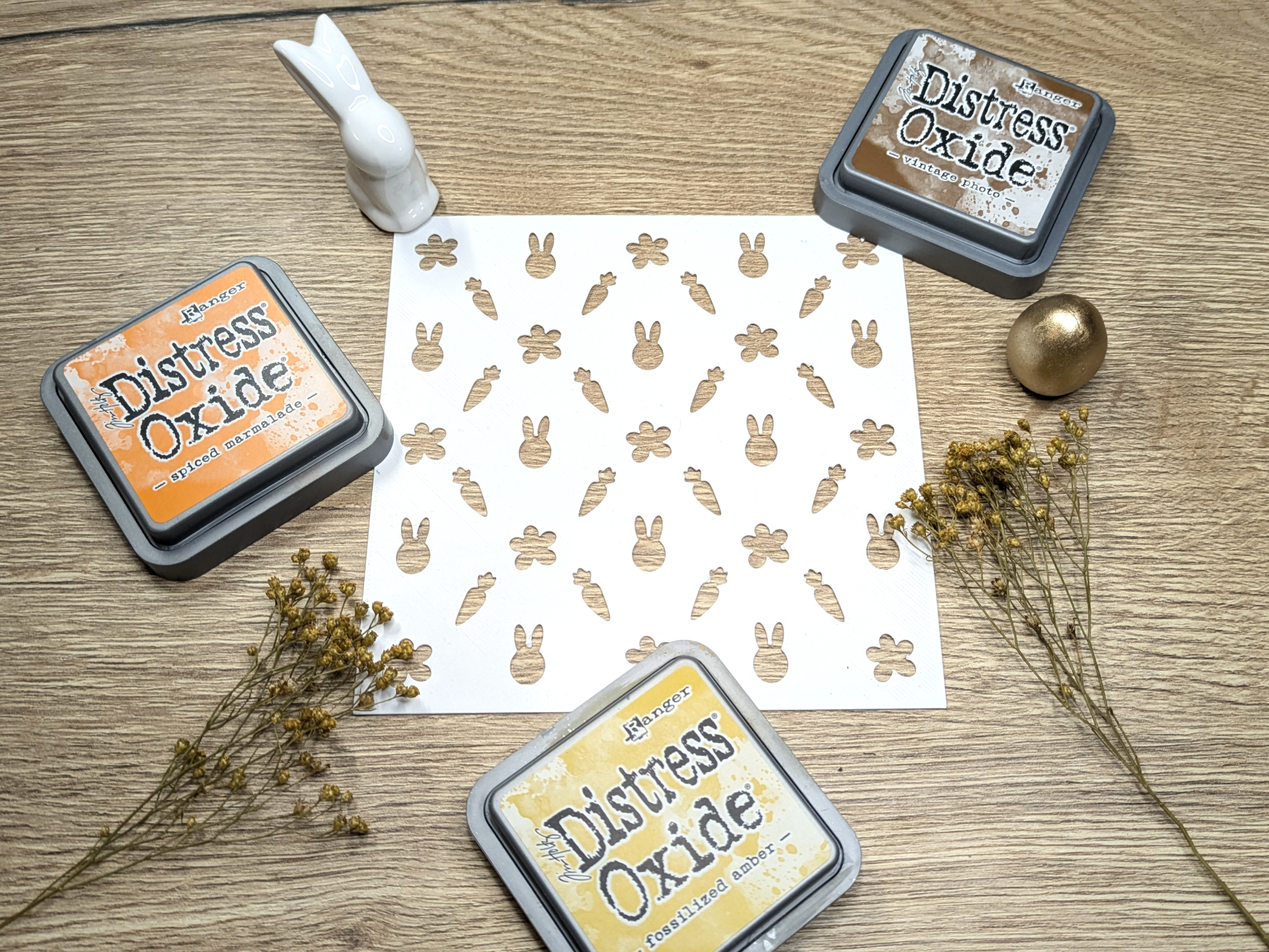Oster Stempel-Schablonen/Stencils