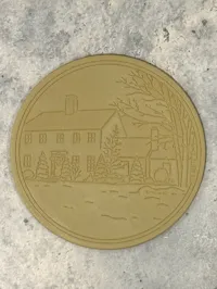 0.2mm nozzle - Classic New England Colonial - Debossed