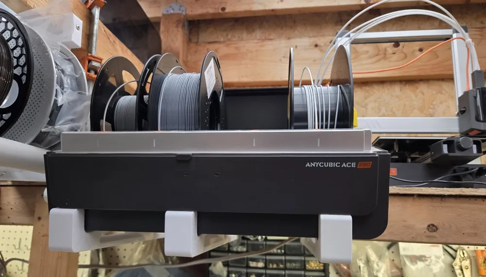 Universal AMS / CFS / ACE Filament System Shelf - Free 3D Print Model ...