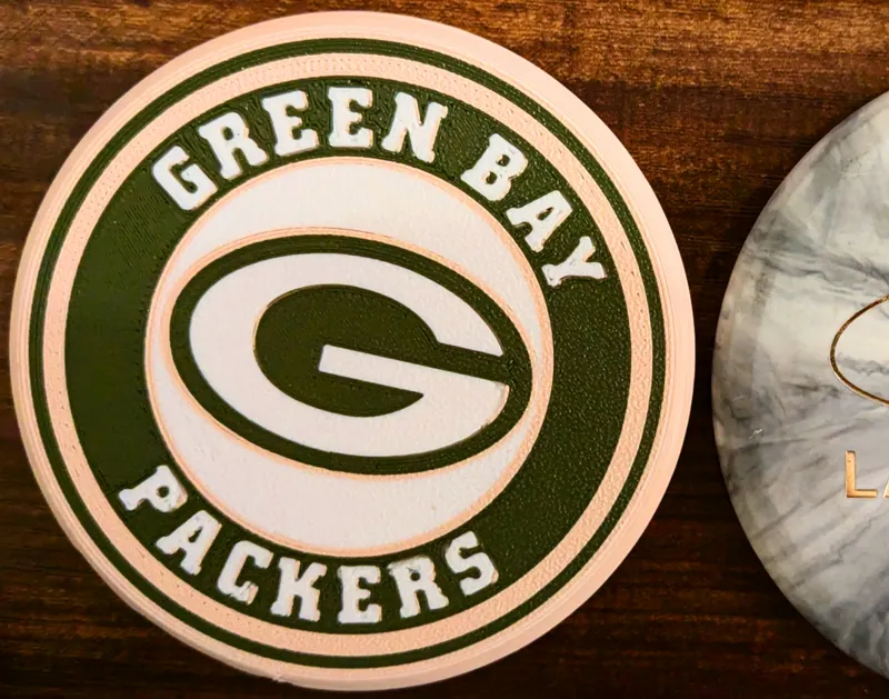 Green Bay Packers Mini Disc Golf Marker
