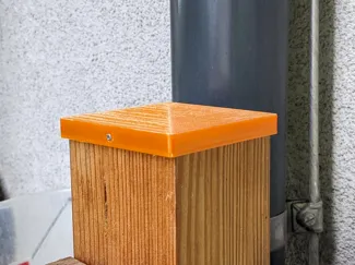 Metric Post Cap