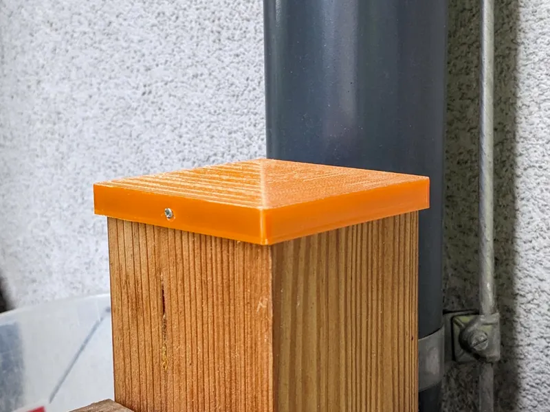 Metric Post Cap