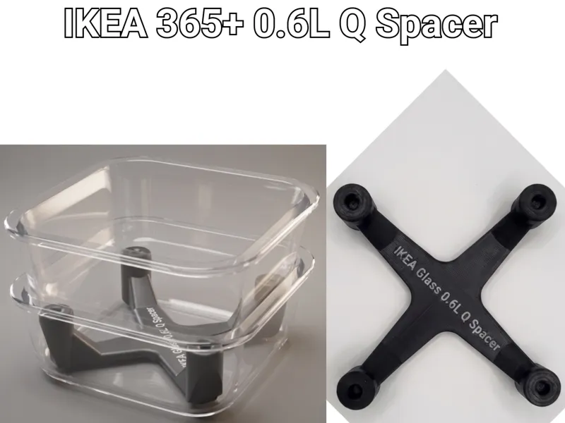 Ikea 365+Glass 0,6L (Quadratisch) Spacer