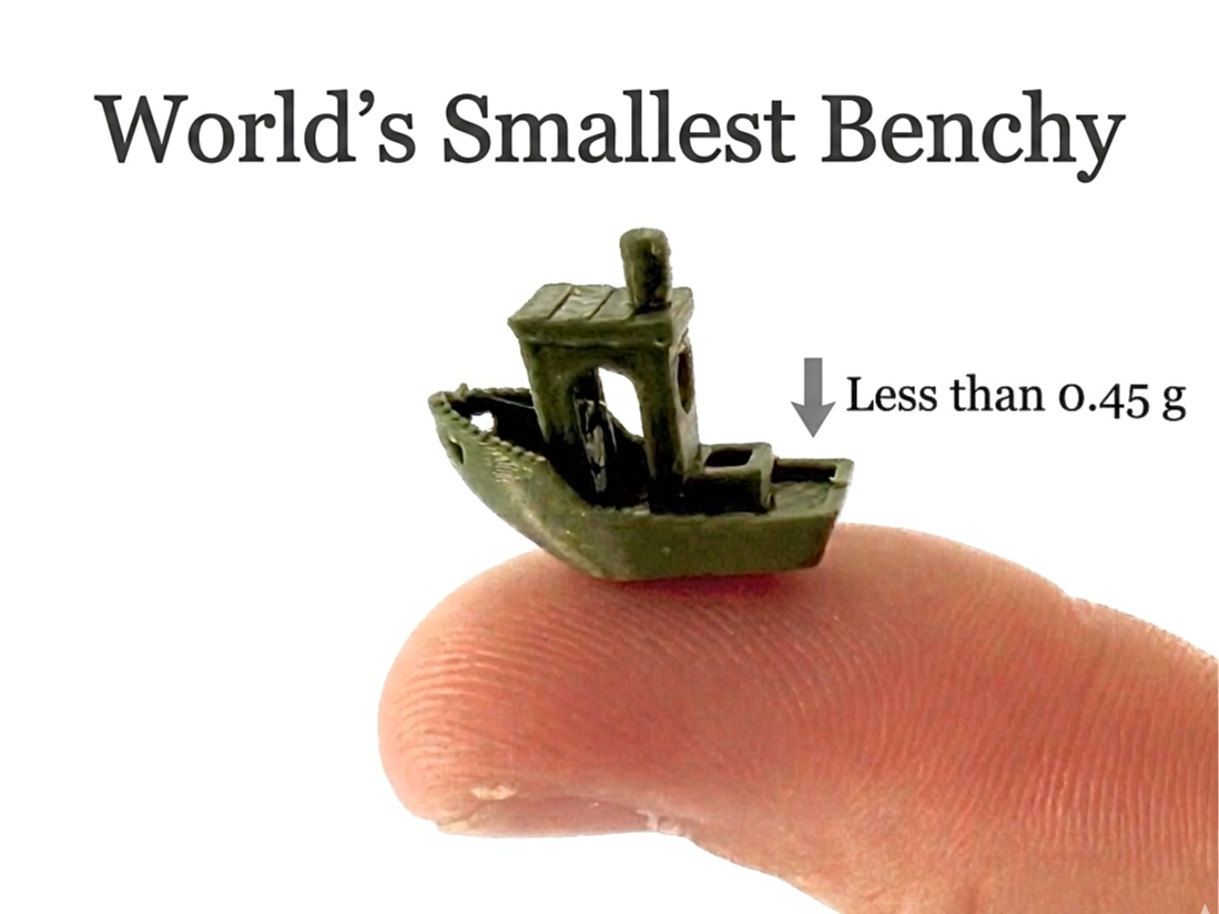 World Smallest Benchy