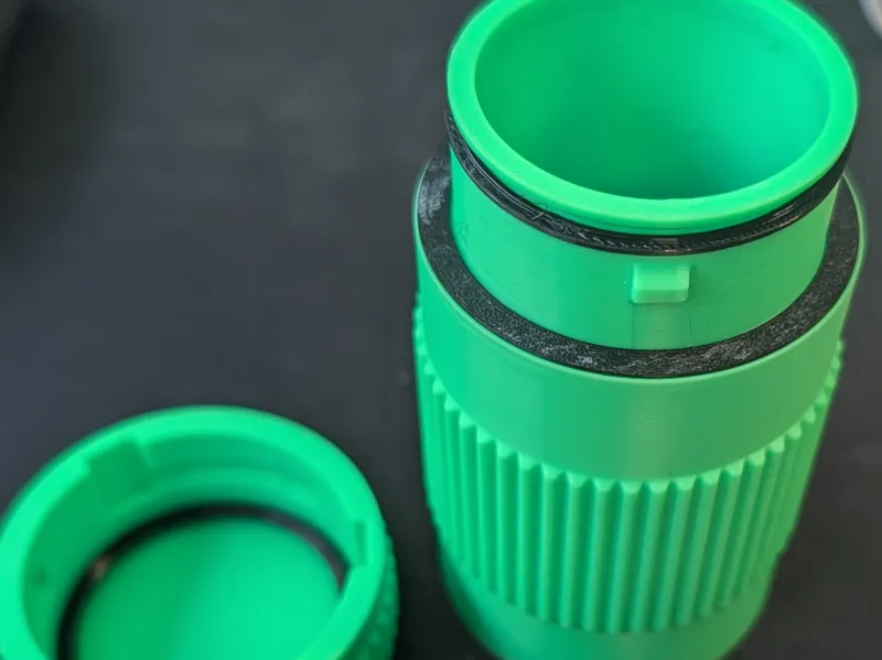 Waterproof Parametric Twist-Lock Container