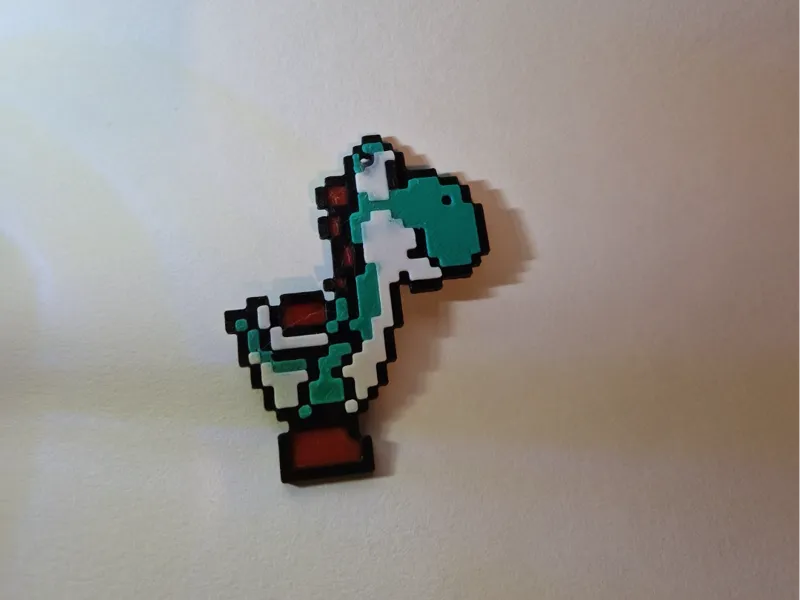 Super Mario Yoshi Keyring