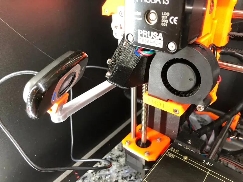 Prusa I3 MK2 Camera Mount (Extended)