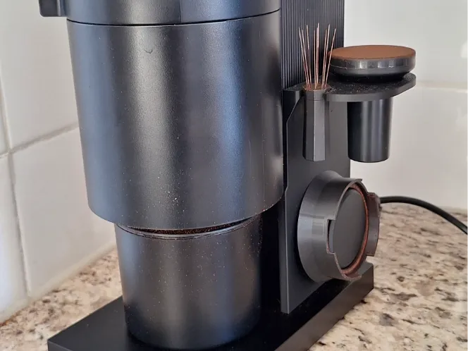 Snap panel accessories for Fellow opus grinder