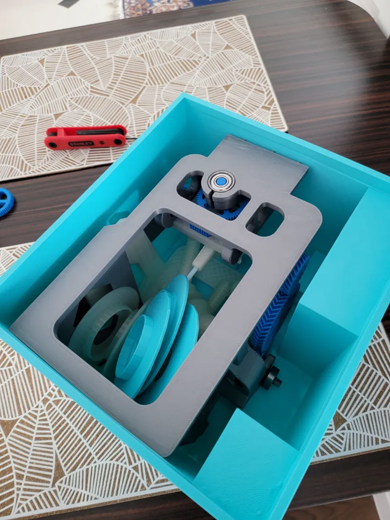 Bambu Spool winder Storage box