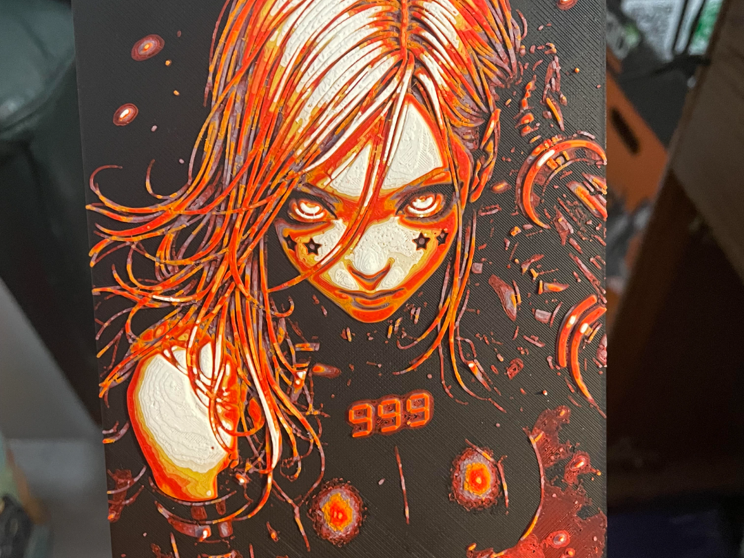 Cyborg Woman 999 Hueforge