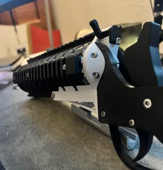 190mm 4 picatinny rail Co2 rocket launcher barrel