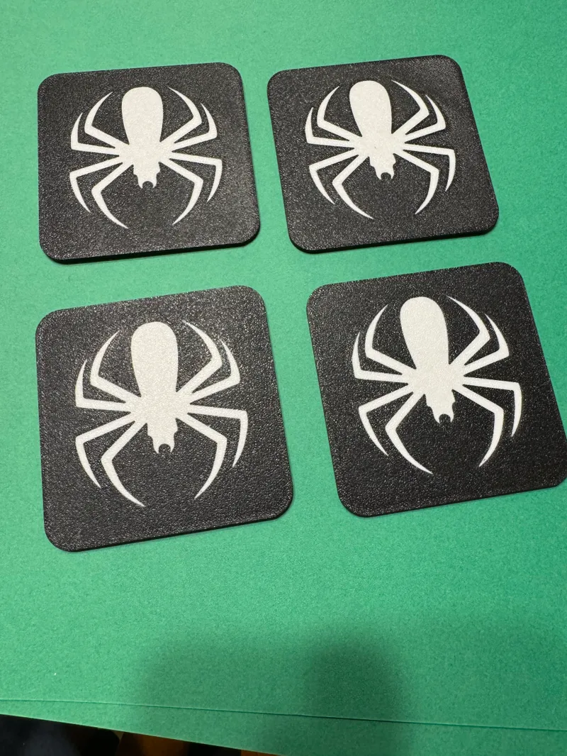 Cold Band Spider Drink Coaster