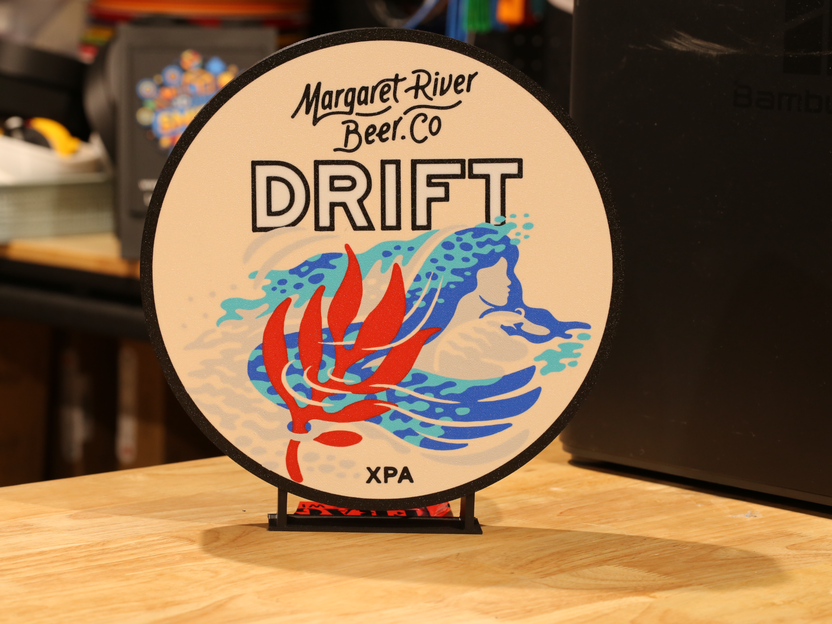 Margaret River Drift Beer LED Light Box Sign