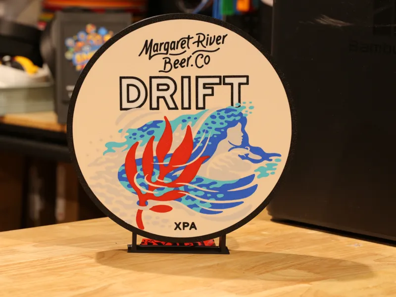 Margaret River Drift Beer LED Light Box Sign