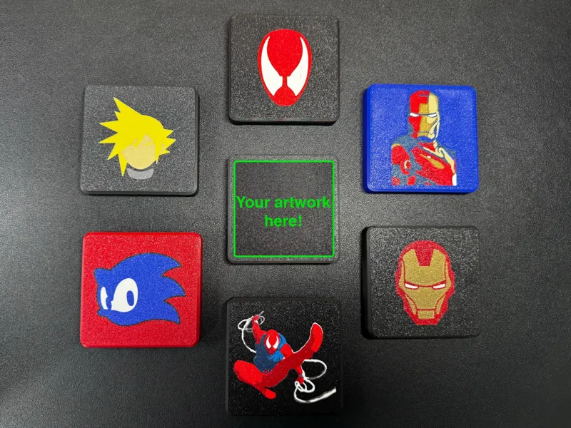 Remixable Lid for Custom Art - Commander Case