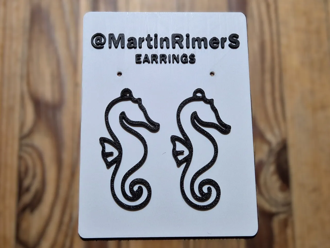 Seahorse Earrings view 2