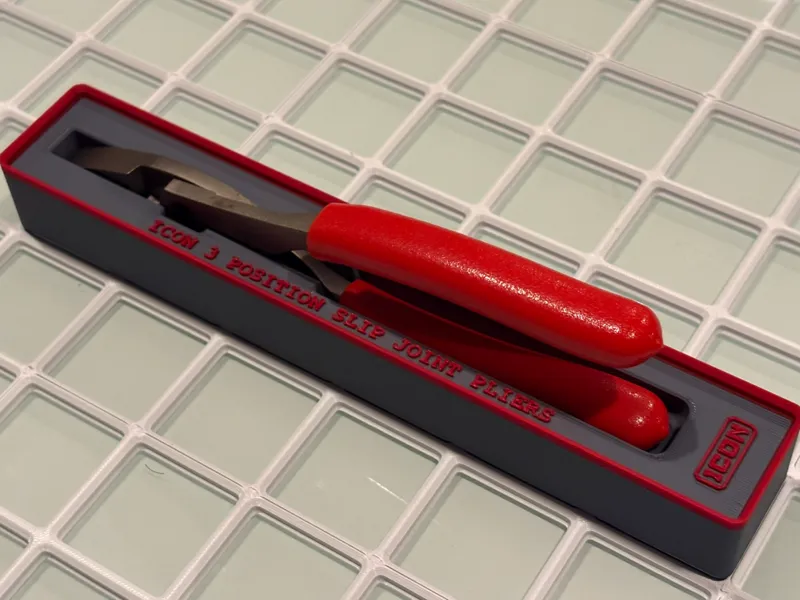 Icon 3-Position Slip Joint Pliers Grifinity Bin