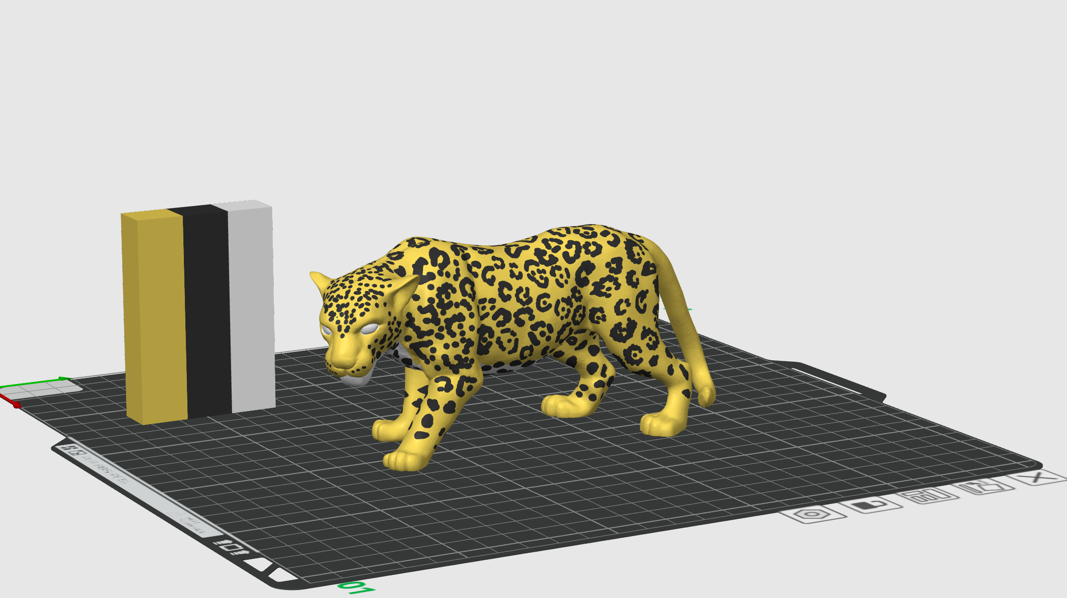Miniatura 2 do modelo 3D jaguar