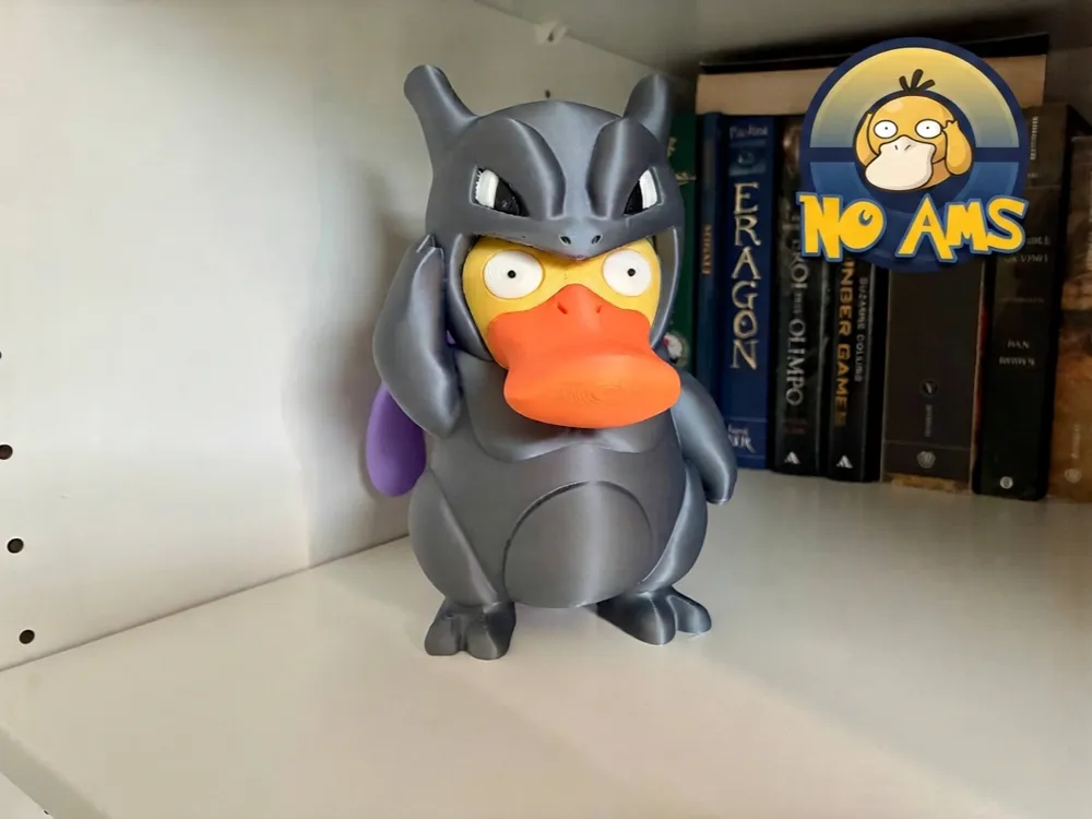 Accesorio para impresora 3D: MewTwo Psyduck NO AMS. Referencia del modelo original.