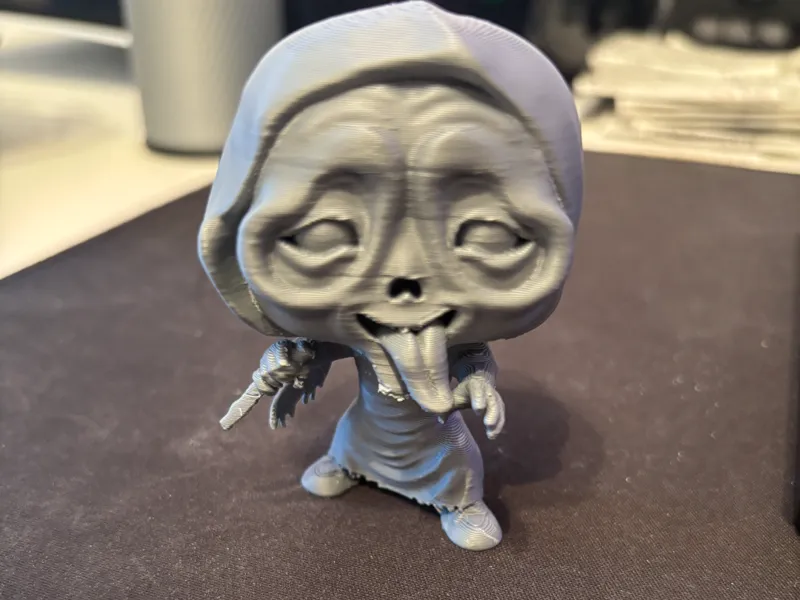 Ghost Face Tongue in Cheek
