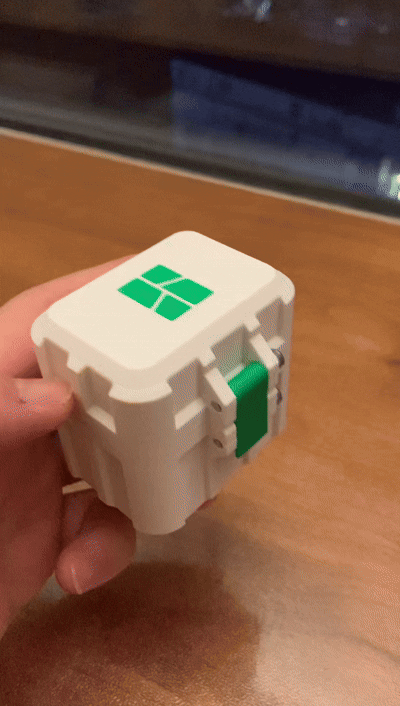 Miniatura 2 do modelo 3D 小巧坚固盒子/可拓展/50mm批头收纳