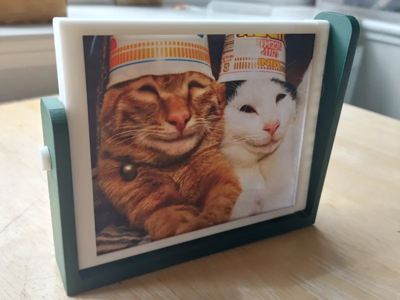 Double Sided Rotating Photo Frame Picture 100x120