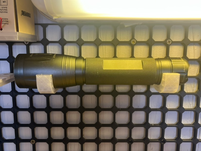 Opengrid Horizontal Flashlight Holder