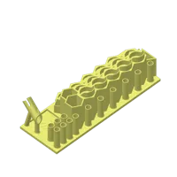 0.2mm layer, 3 walls, 12% infill, no brim