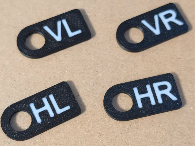 Reifenmarkierungen / Tire Position Markers