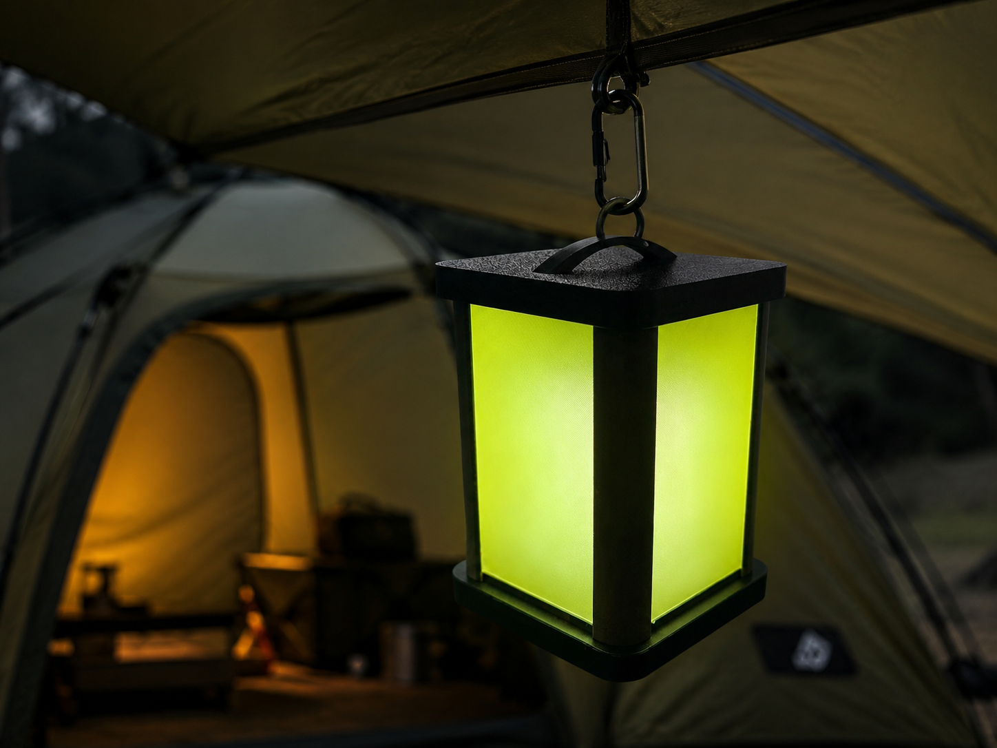 Camping & Outdoor LED Lantern 3D model