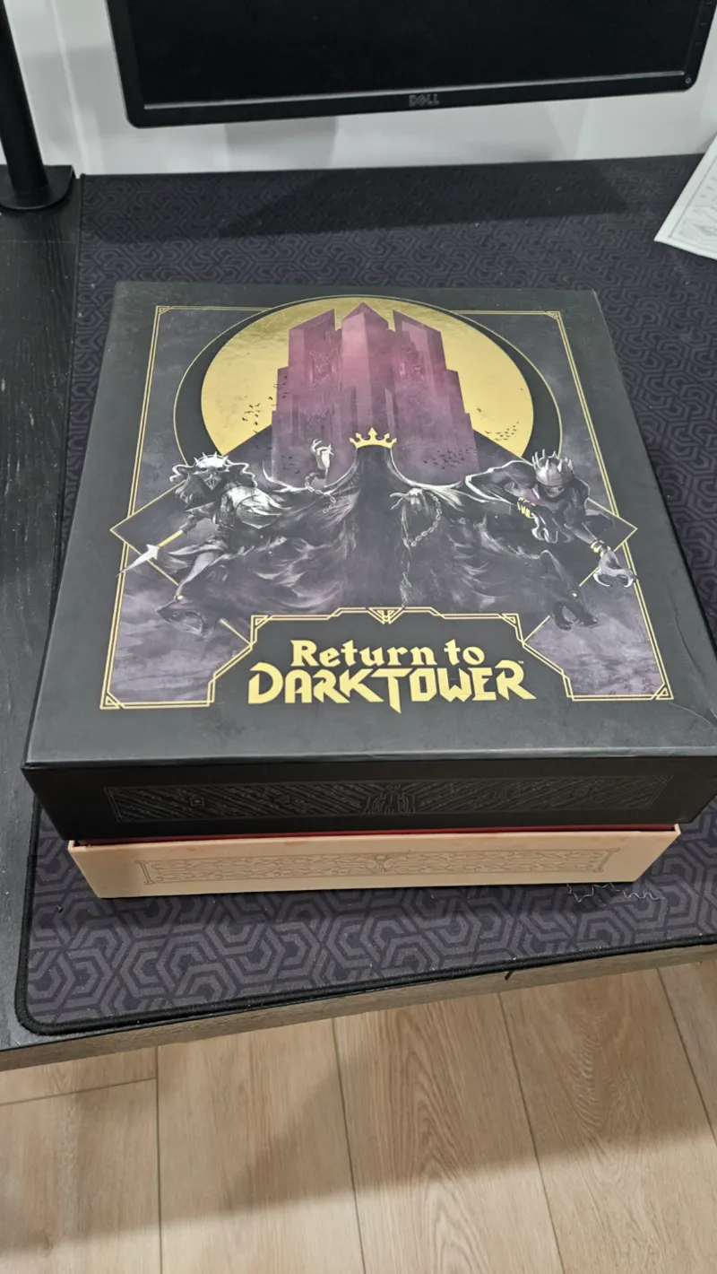 Return To Dark Tower Organizer - Accommodate for Base game, Alliance and Covenant Expansions