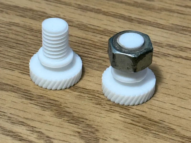 Knurled 3/8" Thumb Screw