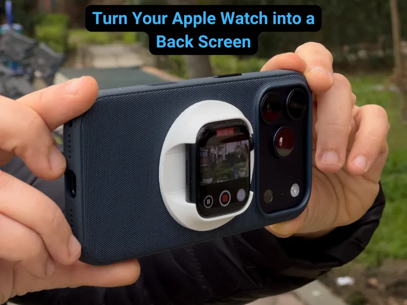 BackSCREEN for iPhone / Powered by Apple Watch
