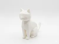 lowest poly cat p1s 0.2mm layer, 2 walls, 15% infill