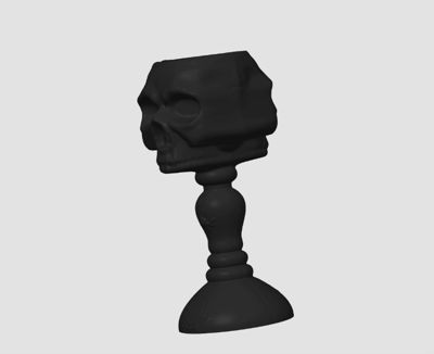 halloween skull/teschio
